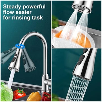 360° Rotating Kitchen Faucet Extender | plastic